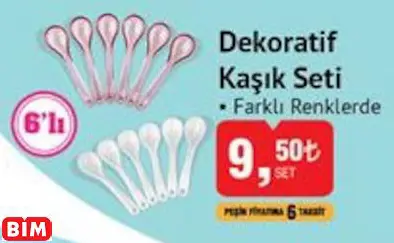 DEKORATİF KAŞIK SETİ DEKORATİF KAŞIK SETİ